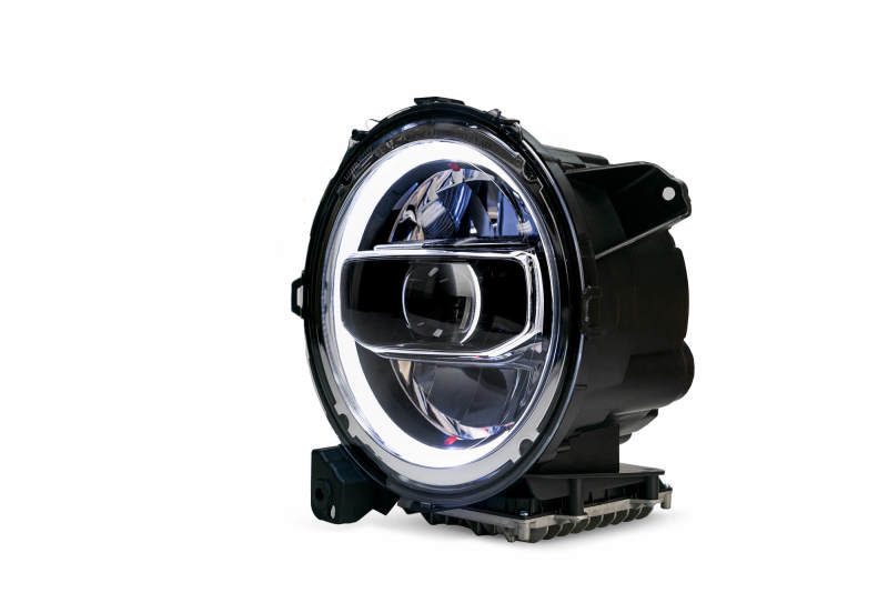 Jeep Wrangler JL Headlights - DV8 Offroad - LED Projector - Chrome - `18-`27
